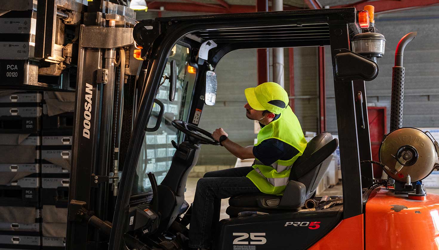 Précision et respect des marchandises de la logistique des Transports CHOQUET