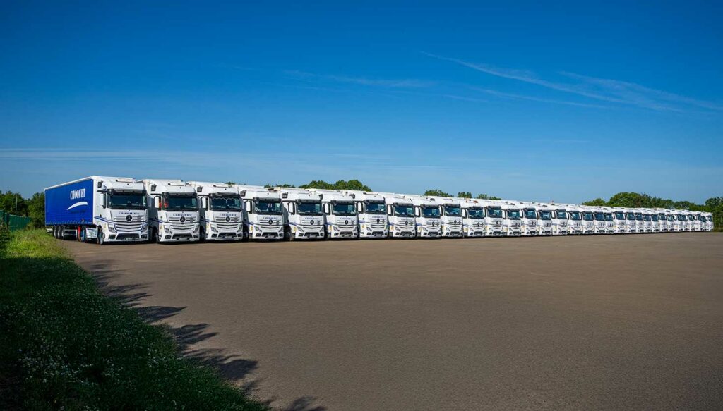 Vue panoramique de la flotte des Transports CHOQUET4